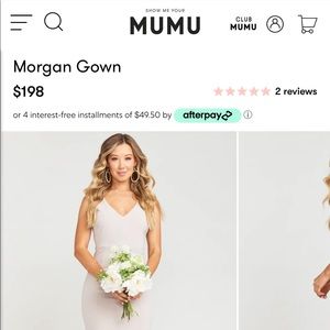 Show Me Your MuMu - Morgan Gown, Show Me The Ring Stretch Crepe